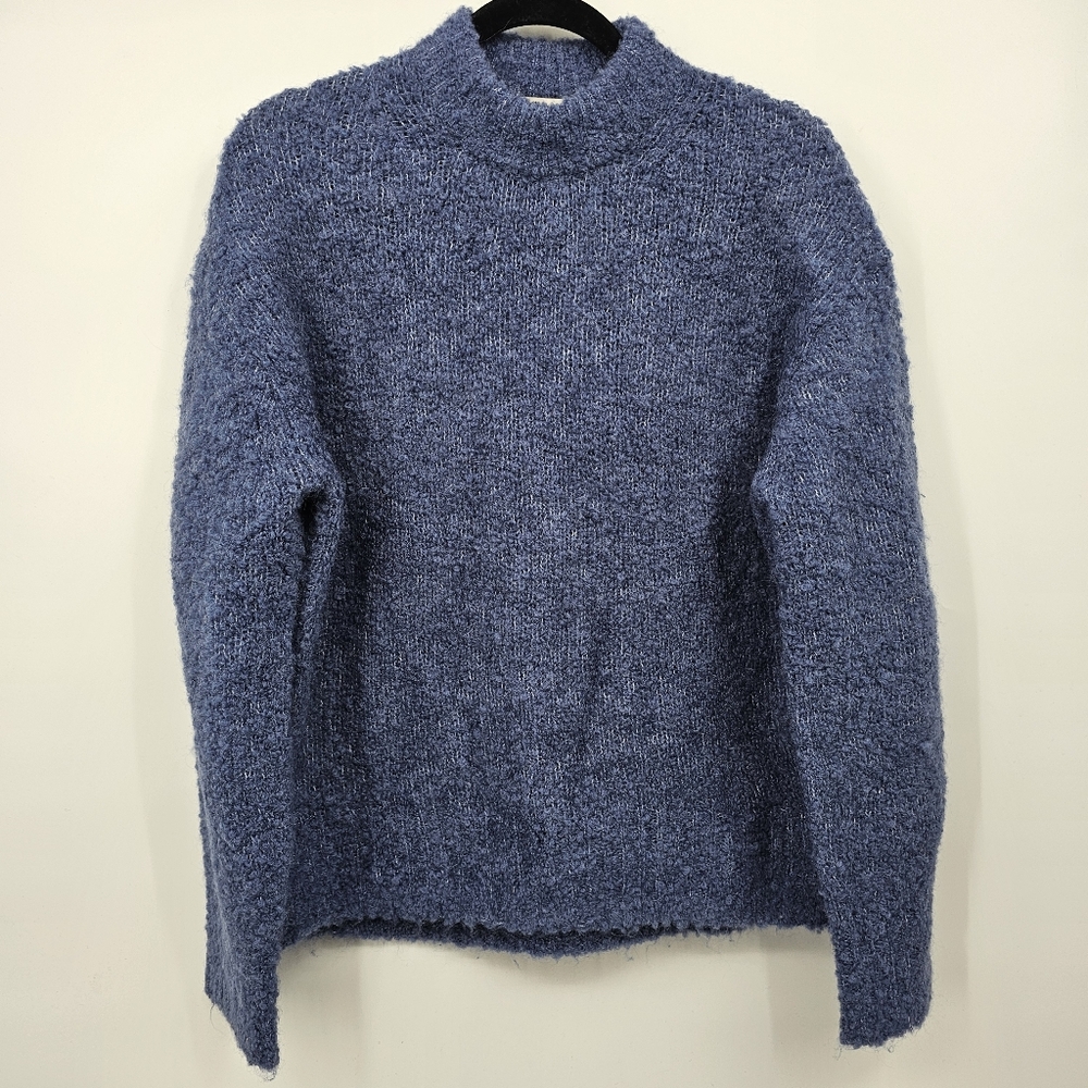 Madewell Blue Crew Neck Sweater